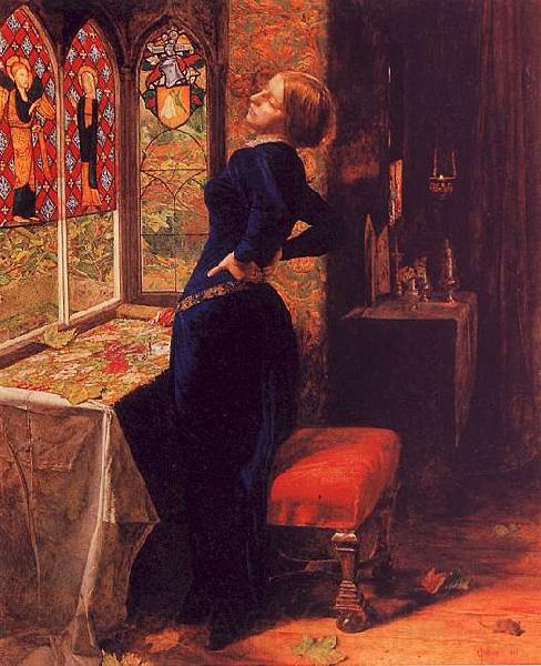 Sir John Everett Millais Mariana Spain oil painting art
